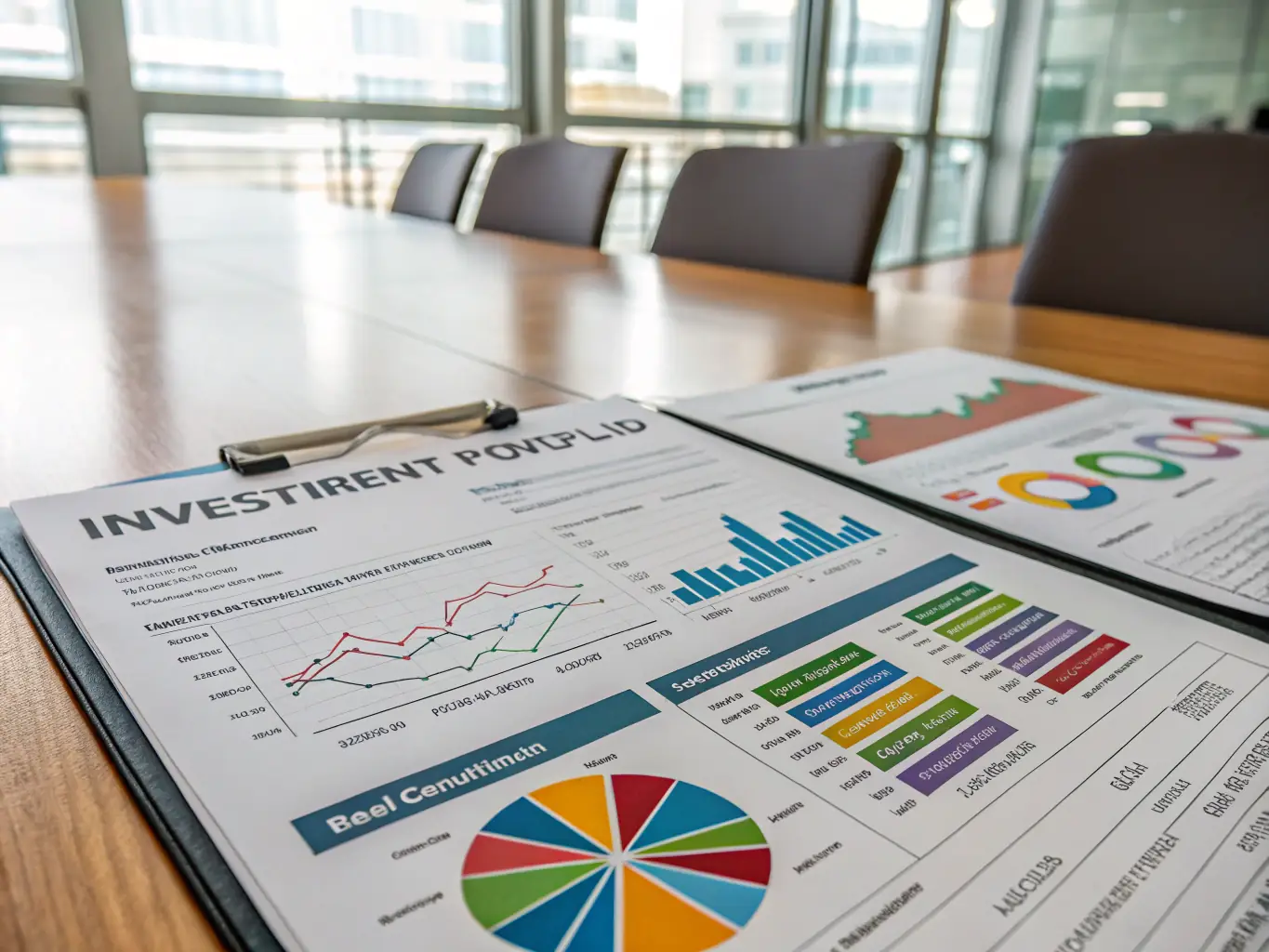 A well-organized real estate portfolio showcasing diverse properties and investment strategies, highlighting the benefits of professional portfolio management.